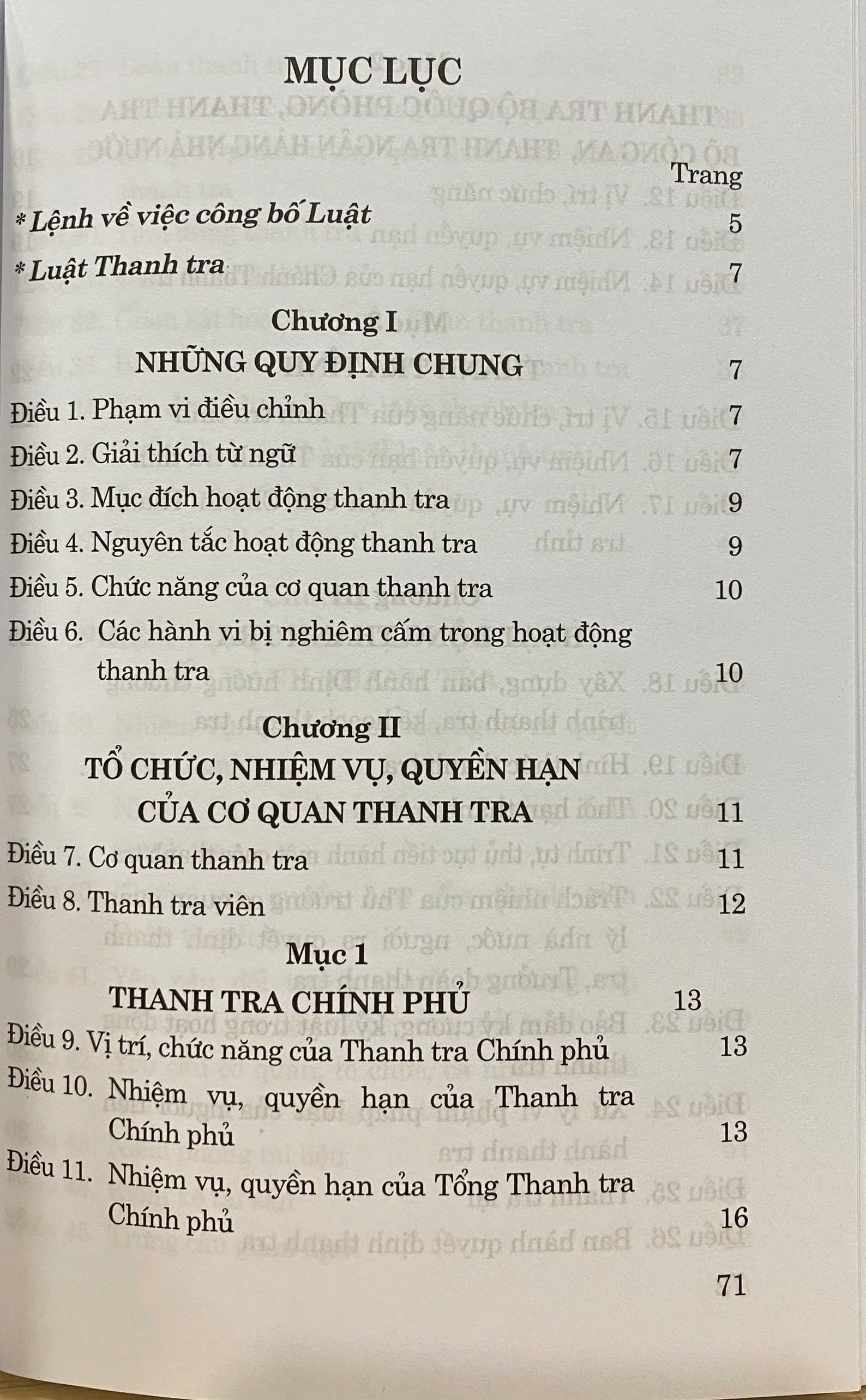 Luật Thanh Tra Năm 2025