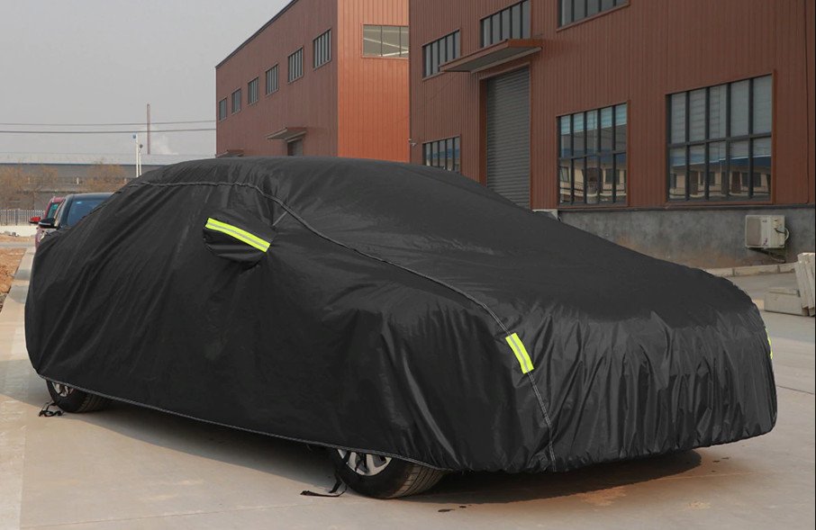 Bạt phủ ô tô Mercedes G thương hiệu Macsim sử dụng trong nhà và ngoài trời chất liệu Polyester - màu đen