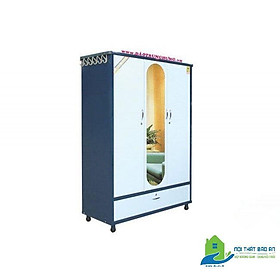 Tủ sắt quần áo lắp ráp– TSLR24