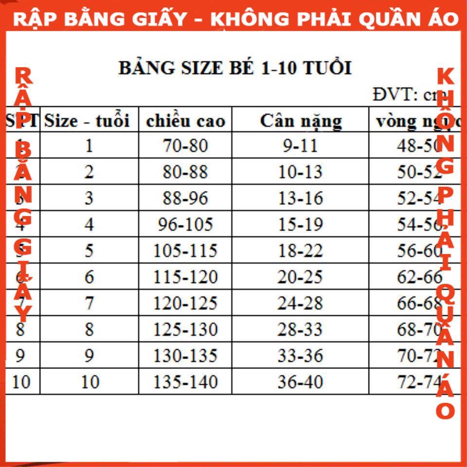 Rập giấy đầm bé R466 - bản vẽ