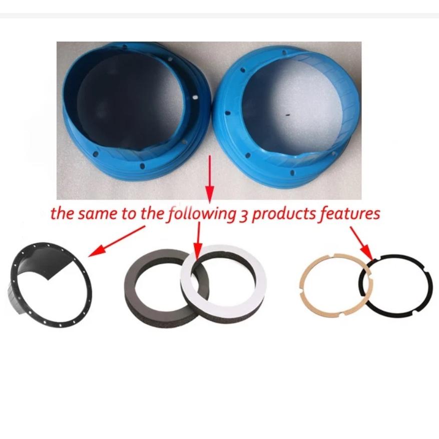 mặt dưỡng loa, đệm đế dưỡng loa ô tô cỡ 6.5inch =160mm phụ kiện độ loa cánh Volkswagen