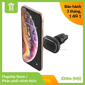Giá đỡ điện thoại trên ô tô hút nam châm gắn điều hòa - iOttie Hoàng Gia - Hàng chính hãng