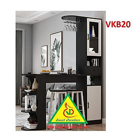 Quầy bar mini kết hợp tủ rượu VKB20 ( không kèm ghế) - Nội thất lắp ráp Viendong Adv