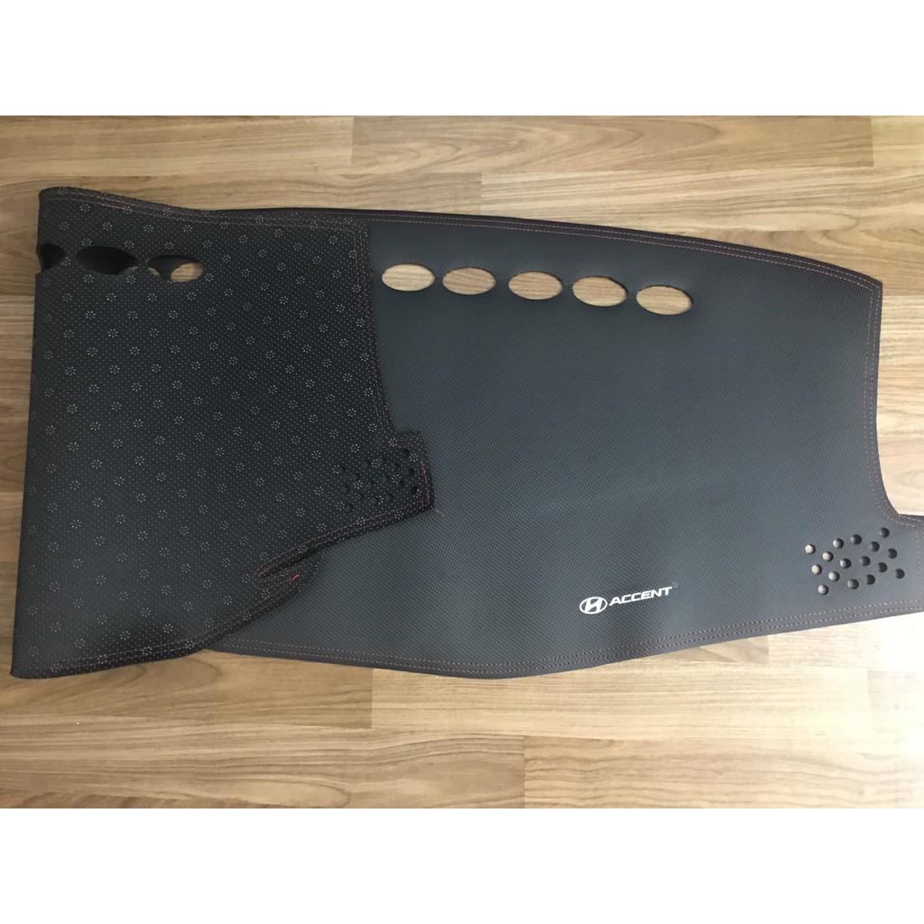 THẢM CHỐNG NẮNG TAPLO DA CARBON CHO XE -HUYNDAI ACCENT 2018-2021 _kimanh2792