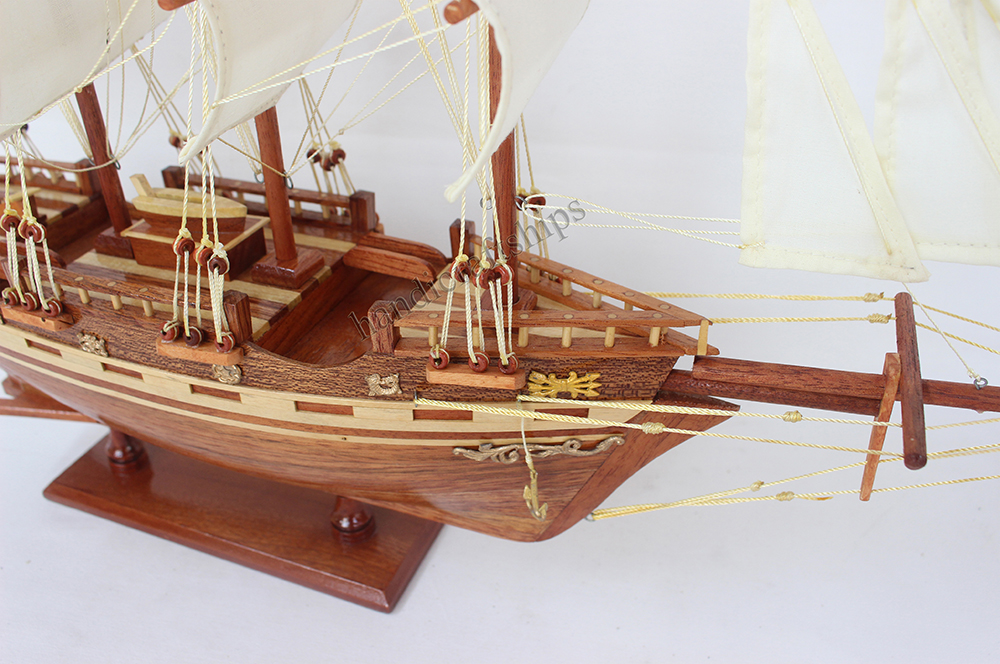 Mô hình thuyền buôn France II 56cm Thuận Buồm Xuôi Gió