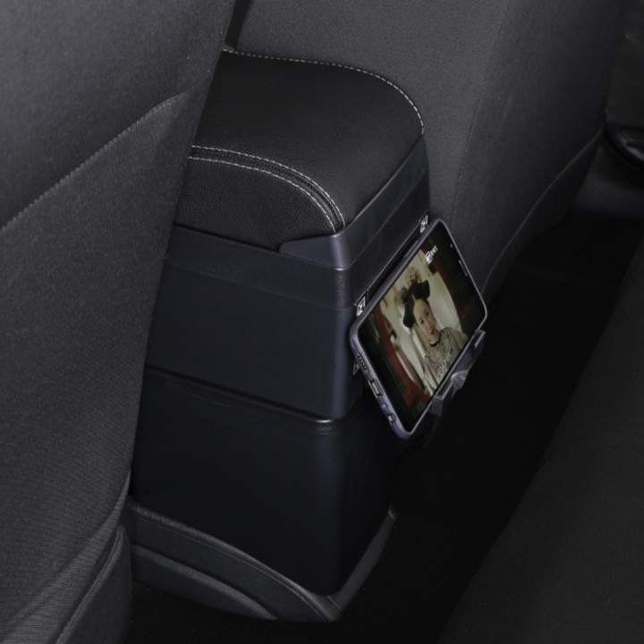 Hộp tỳ tay ô tô, xe hơi cao cấp dùng cho xe Hyundai i10 tích hợp 6 cổng USB (Mã SUSB-i10)