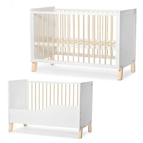 GIƯỜNG CŨI/ NÔI CŨI ĐA NĂNG 2 TRONG 1 (KHÔNG CÓ PHỤ KIỆN NỆM) DÀNH CHO BÉ TỪ 0 THÁNG TUỔI NICO KINDERKRAFT - HÀNG CHÍNH HÃNG