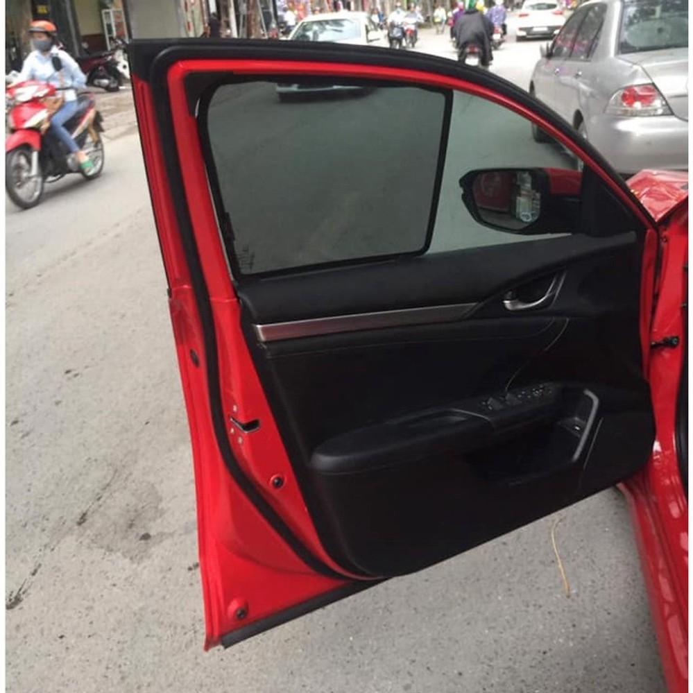 BỘ CHẮN NẮNG VẢI LƯỚI GẮN NAM CHÂM DÀNH CHO HONDA CIVIC 2019-2020
