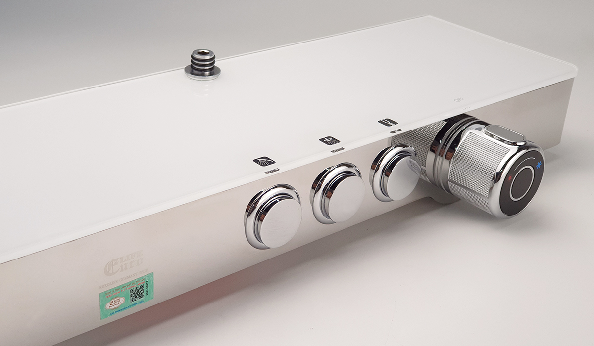 Sen bộ tắm đứng nóng lạnh Eurolife EL-SC907 (Trắng bạc)