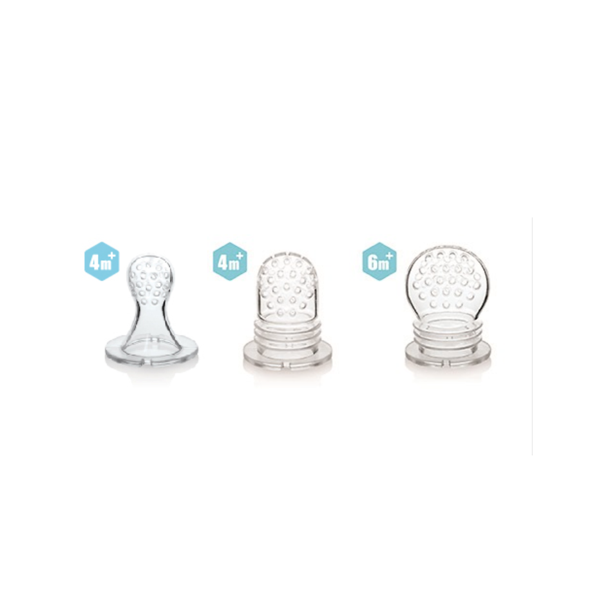 Bộ Túi Nhai Chống Hóc Kidsme - Từ 04 Tháng Tuổi