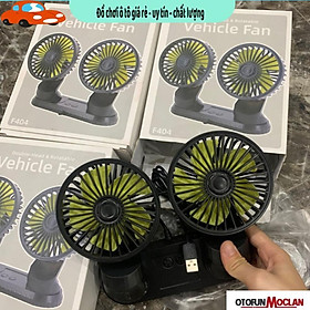  quạt đôi mini 12v cắm tẩu usb trên ô tô - quạt siêu mát cực thơm Bảo Hành Uy Tín Lỗi 1 Đổi 1