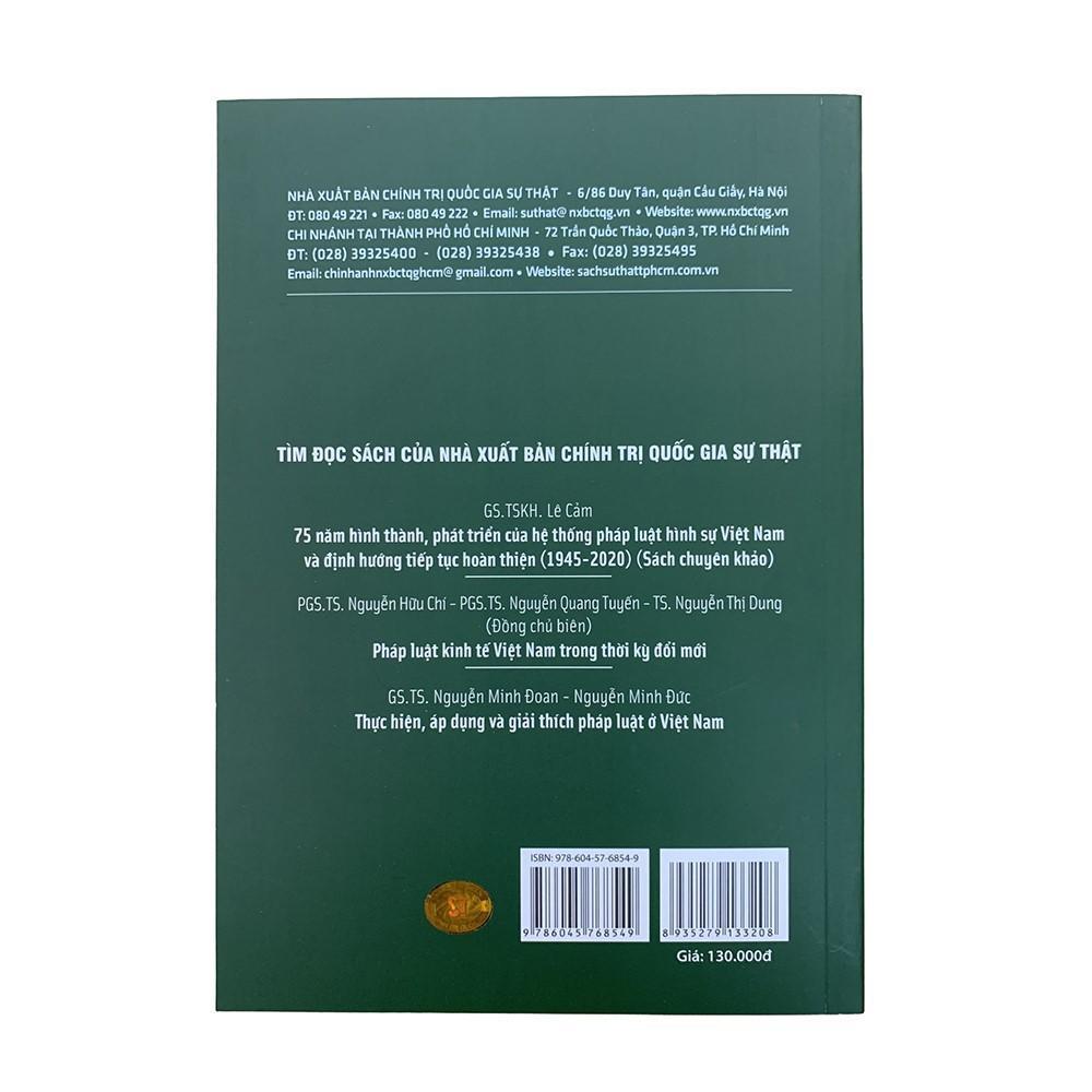 Sách - Tính Ổn Định Của Pháp Luật - Nhận Thức, Thực Tiễn Và Giải Pháp Đổi Mới - NXB Chính Trị Quốc Gia