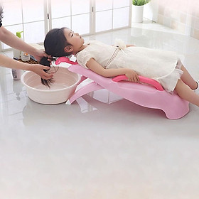 Ghế Gội Đầu Cho Bé Có Tay Vịn Cho Bé - Giao Màu Ngẫu Nhiên