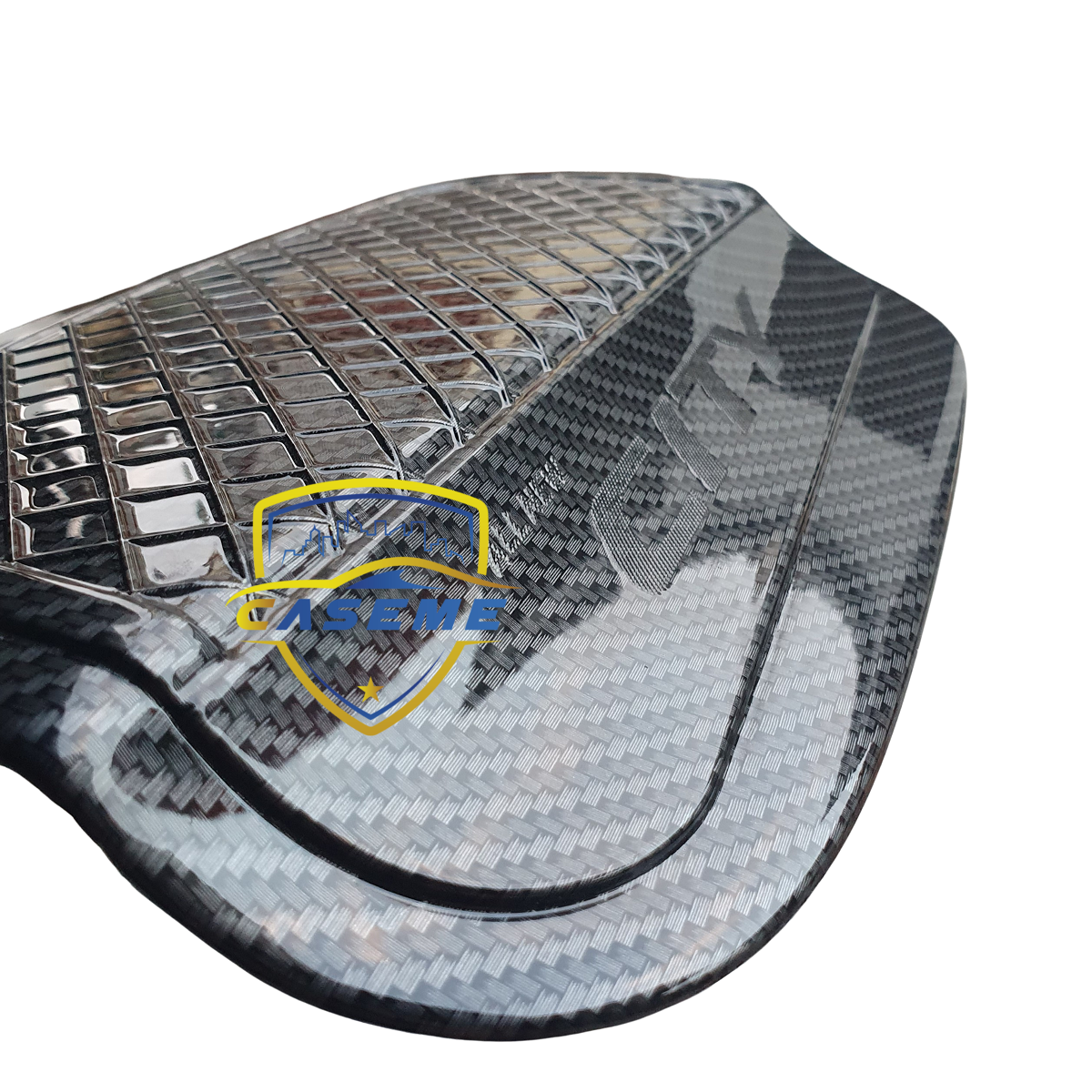 Ốp Nắp Bình Xăng Vân Carbon Dành Cho Xe Honda City 2021 Cao Cấp