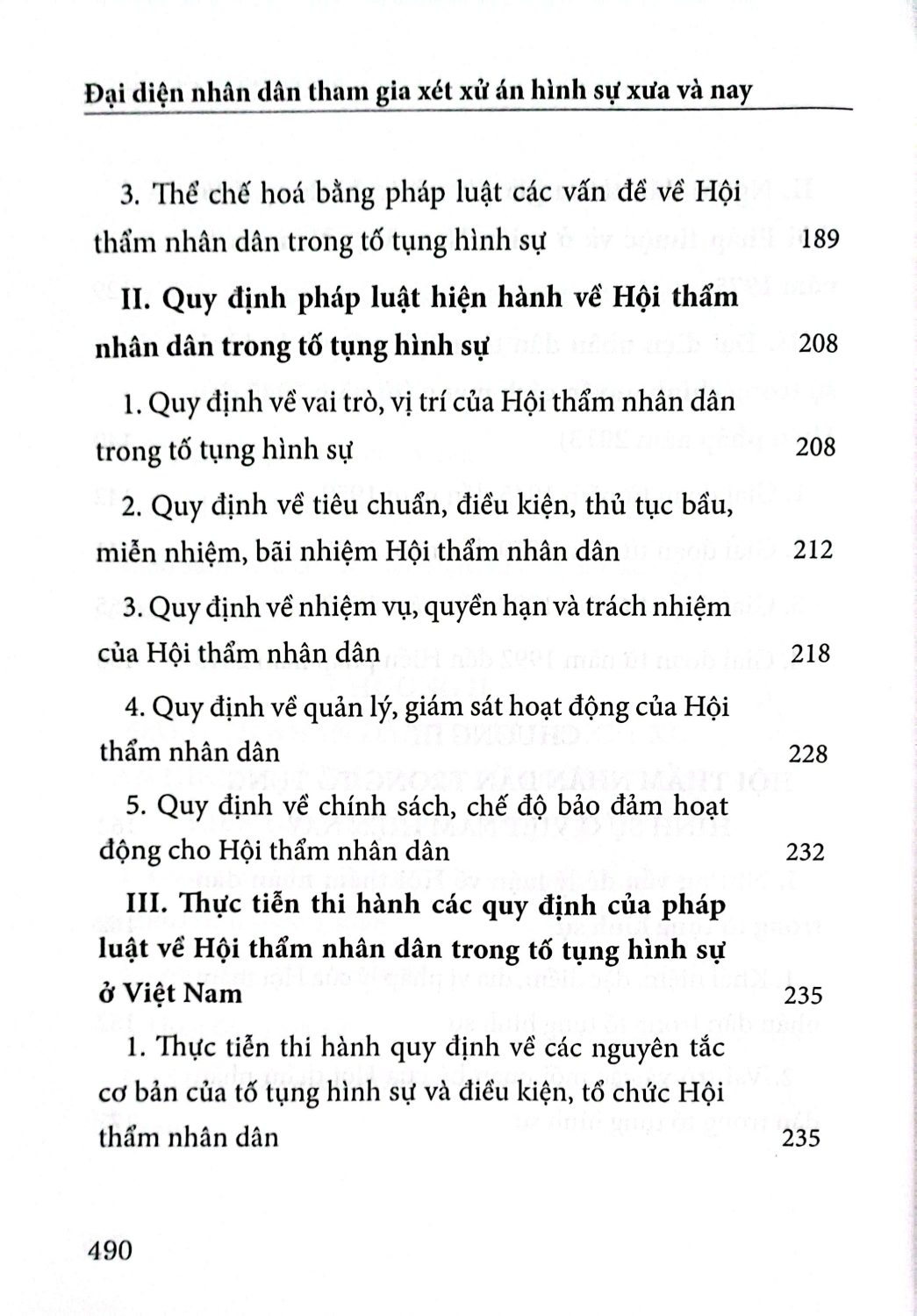 Đại Diện Nhân Dân Tham Gia Xét Xử Án Hình Sự Xưa Và Nay (DH)