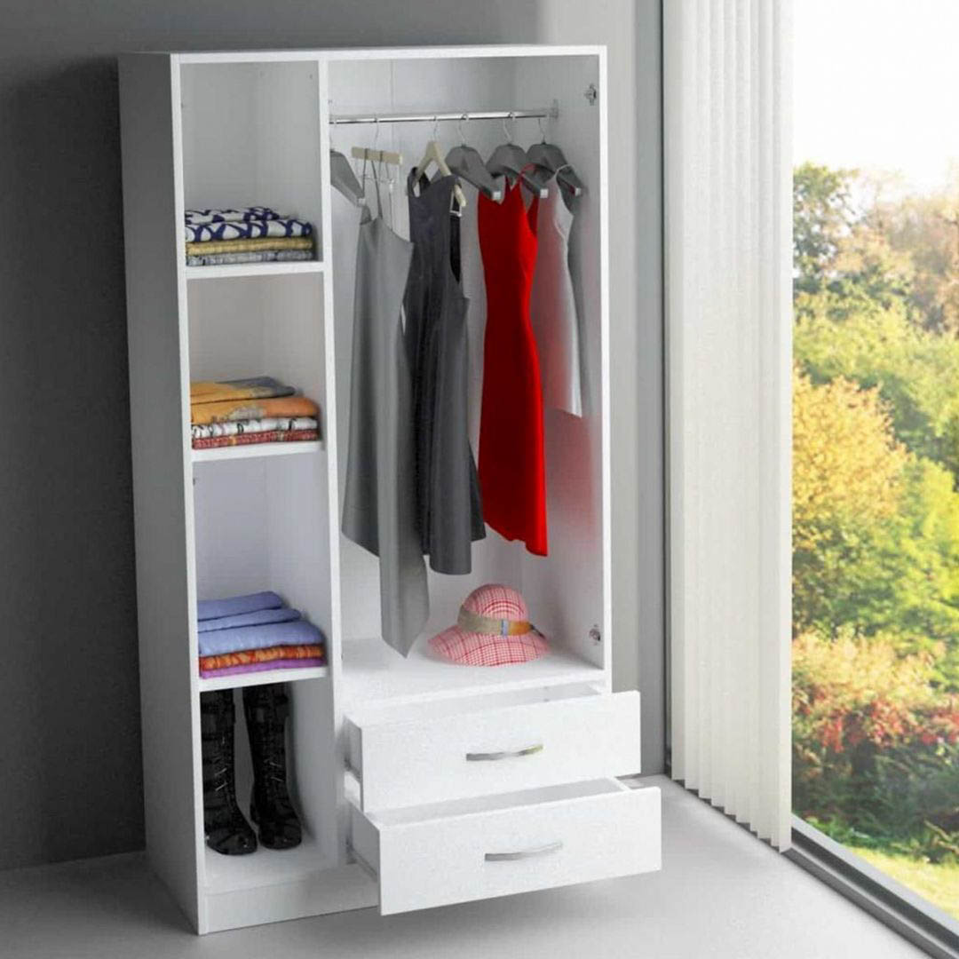 Tủ để quần áo cho bé bằng gỗ SMLIFE Canbay