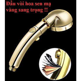 [SKM] Đầu vòi sen lọc nước áp suất cao có thể tháo rời 360 độ vàng bạc 206782 GOLD-206783 BẠC 