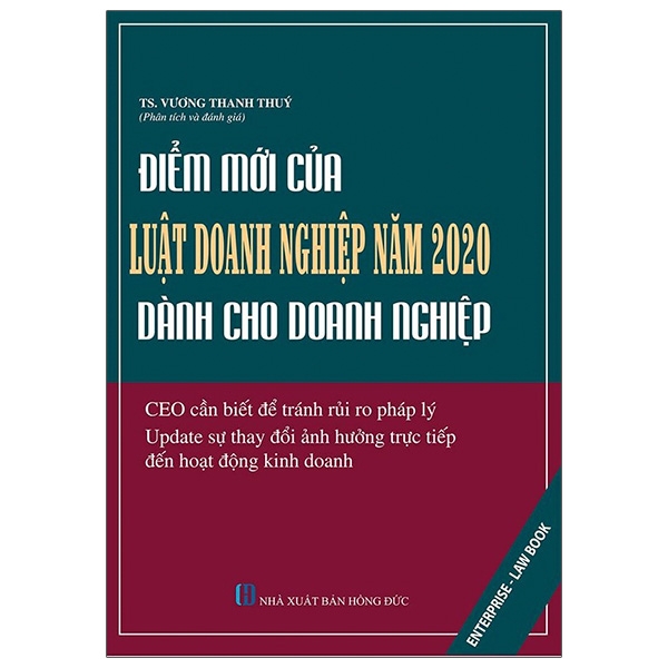 Điểm Mới Của Luật Doanh Nghiệp Năm 2020 Dành Cho Doanh Nghiệp - Tác Giả Vương Thanh Thúy