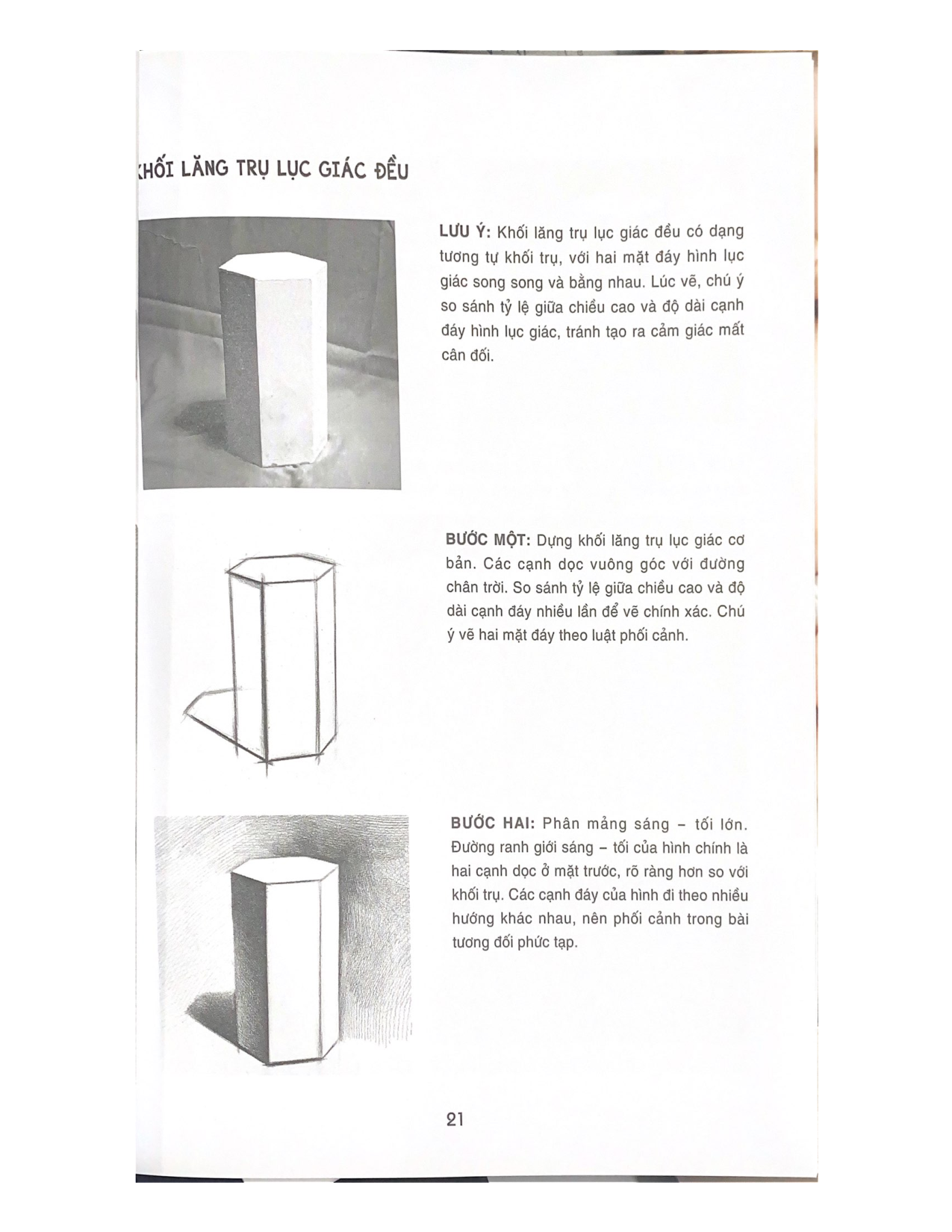 Bí Quyết Hội Họa - Luyện Vẽ Hình Khối - Vanlangbooks