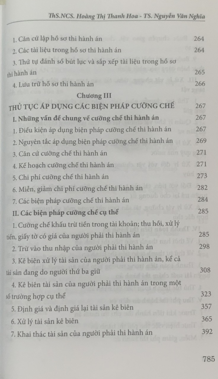 Cẩm nang thi hành án dân sự (Tái bản lần thứ hai, có sửa đổi, bổ sung)