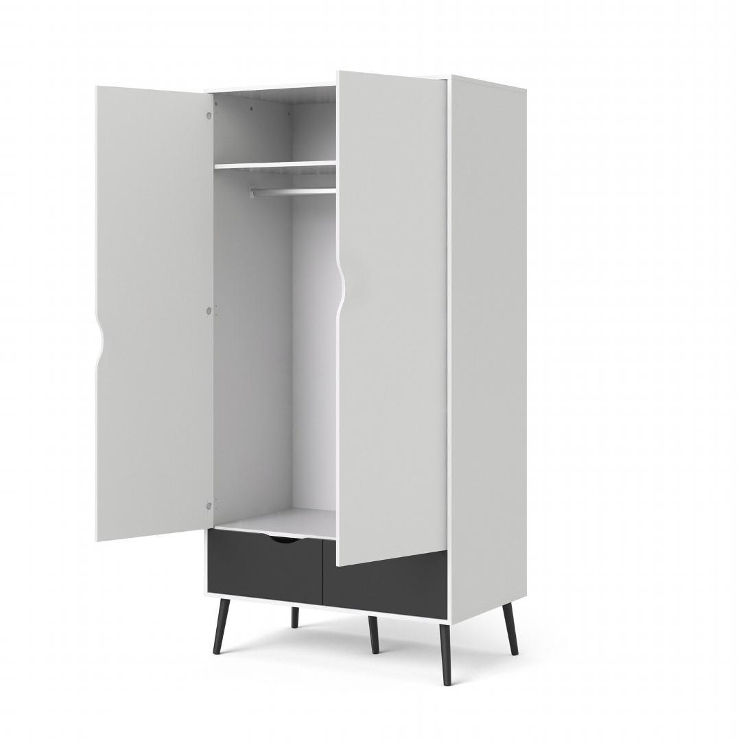 Tủ áo MDF thiết kế tinh tế gọn gàng SMLIFE Cilian