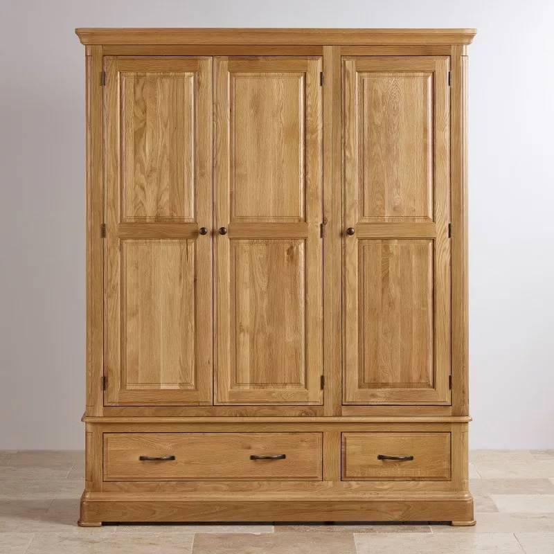 Tủ Áo 3 Cánh Canterbury Gỗ Sồi Ibie BSW3CANO