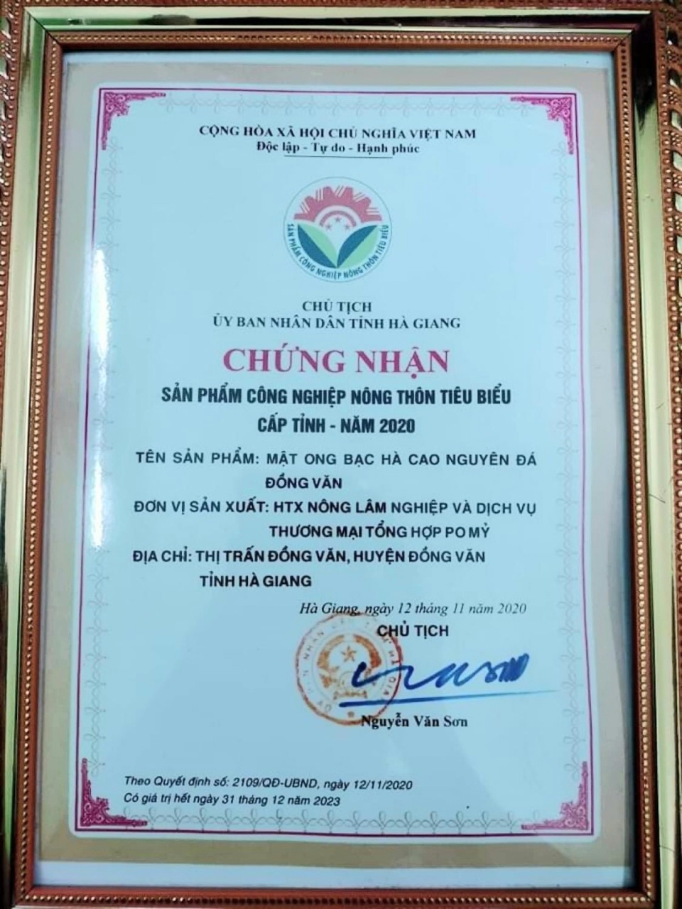 MẬT ONG BẠC HÀ CHÍNH HÃNG PO MỶ OCOP HÀ GIANG, MẬT ONG BẠC HÀ NGUYÊN CHẤT HÀ GIANG