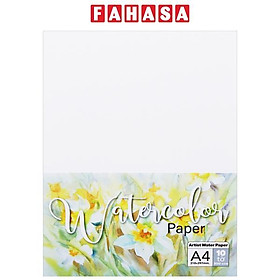 Giấy Vẽ Mỹ Thuật A4 - Artist Water Paper 300gsm - The Sun (10 Tờ/Xấp)