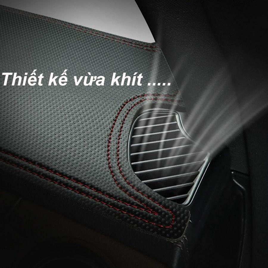 Thảm Taplo Da vân Cacbon xe TOYOTA RAIZE đời 2021-2022 cao cấp, chống nóng, chống trơn trượt
