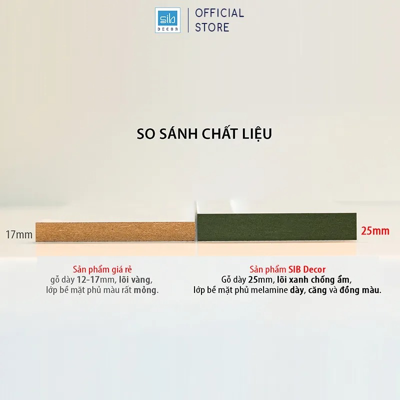 Set 2 Kệ Gỗ Dài 120cm Treo Tường Màu Trắng/ Đen/ Vân gỗ Thương Hiệu SIB Decor, Dùng Để Sách, Vật Dụng Trong Nhà, Đồ Trang Trí