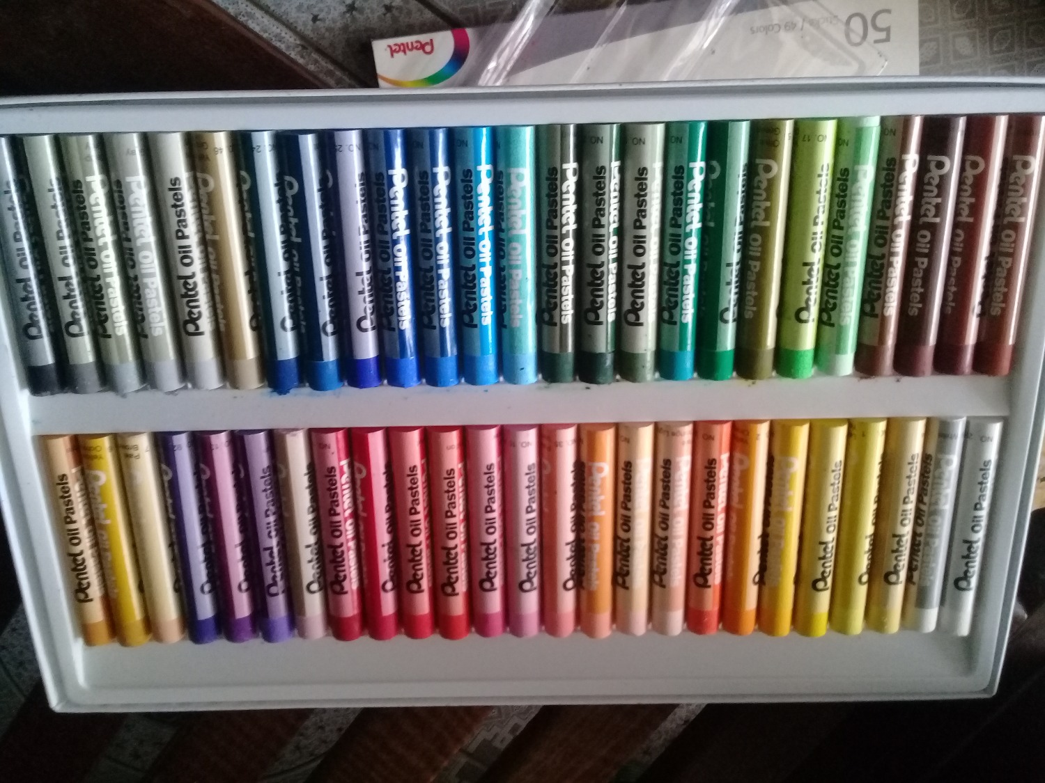 Sáp dầu 36 màu Pentel PHN-36