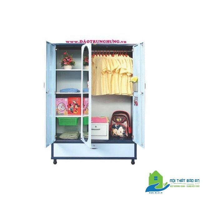 Tủ sắt quần áo lắp ráp– TSLR24