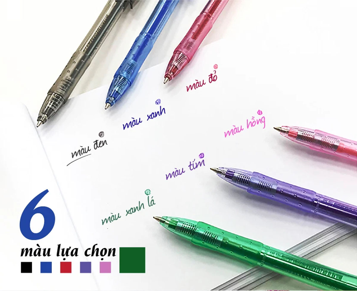 Bút bi bấm STABILO Liner 308 (BP308F) - Xanh