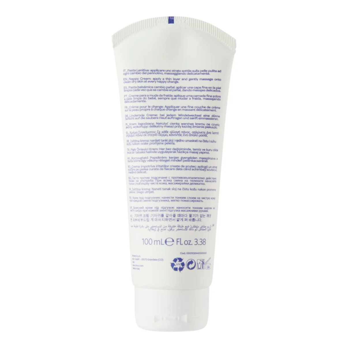 Kem hăm 3 tác động Chicco cho bé 0M+ 100ml