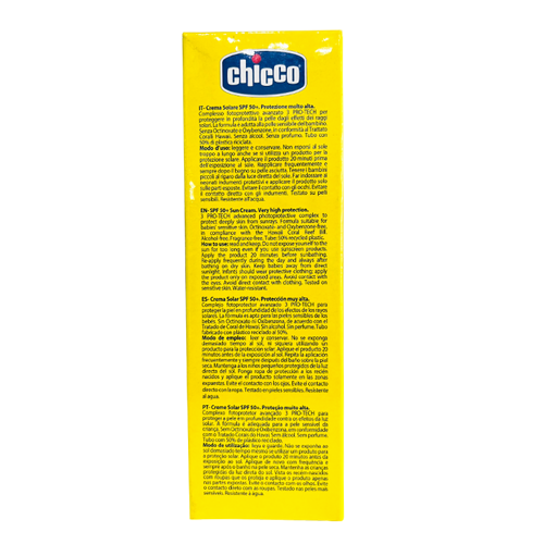 Kem Chống Nắng 3 Tác Động Chicco Baby Moments SPF 50+
