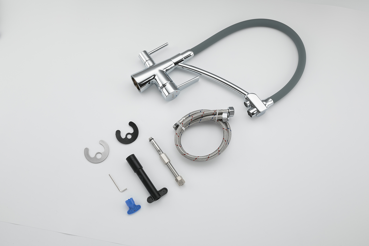 VÒI BẾP CAO CẤP 3 ĐƯỜNG NƯỚC TÍCH HỢP RO NHẬP KHẨU NGA GAPPO G4398-17 - HÀNG CHÍNH HÃNG