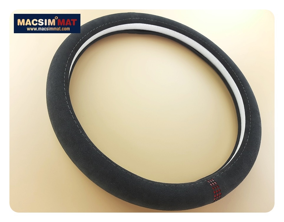 Bọc vô lăng cao cấp Alcantara ALC83 nhãn hiệu Macsim
