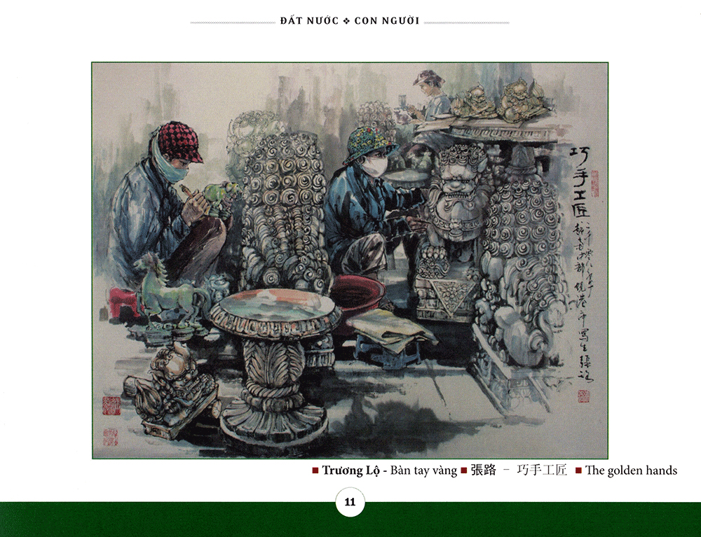 Tranh Thủy Mặc Người Hoa Ở Thành Phố Hồ Chí Minh (409)