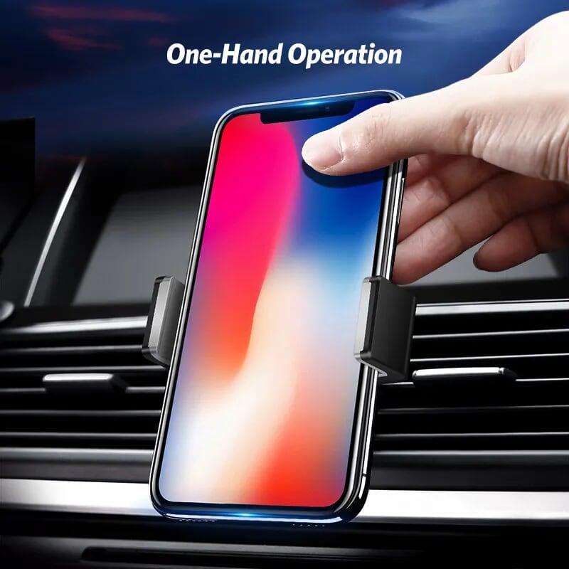 Ugreen UG30283LP120TK Màu Đen Giá Kẹp điện thoại trên khe thông gió ô tô - HÀNG CHÍNH HÃNG
