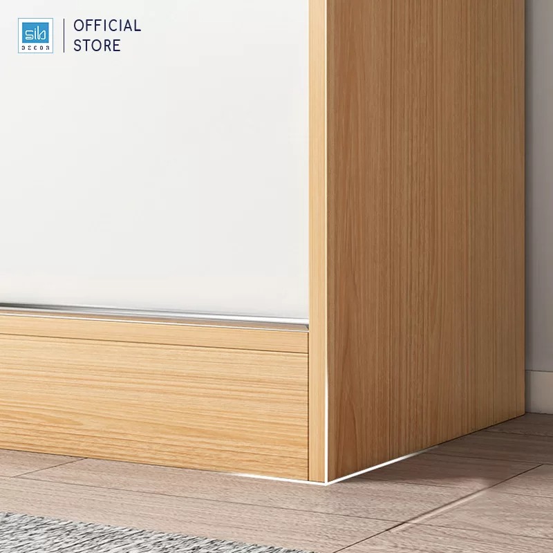 Tủ Quần Áo Simple Kết Hợp Cửa Lùa Hiện Đại Thương Hiệu SIB Decor TA06