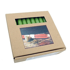 Hộp 30 nến taper Eden Candle FTRAMART EDC2324 cao 11 cm (Xanh lá)