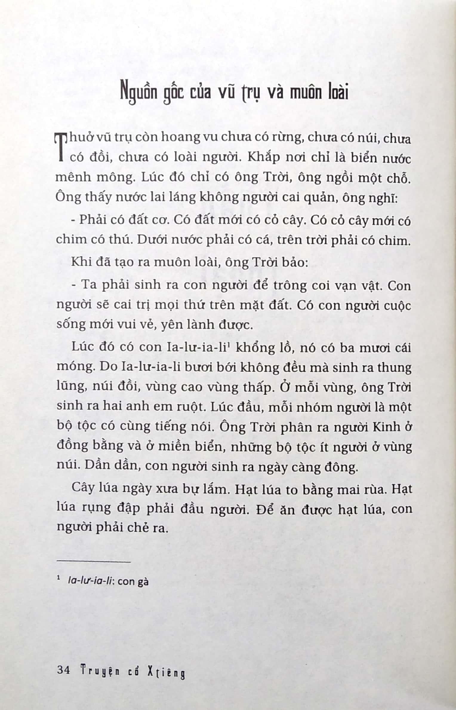 Truyện Cổ Xtiêng