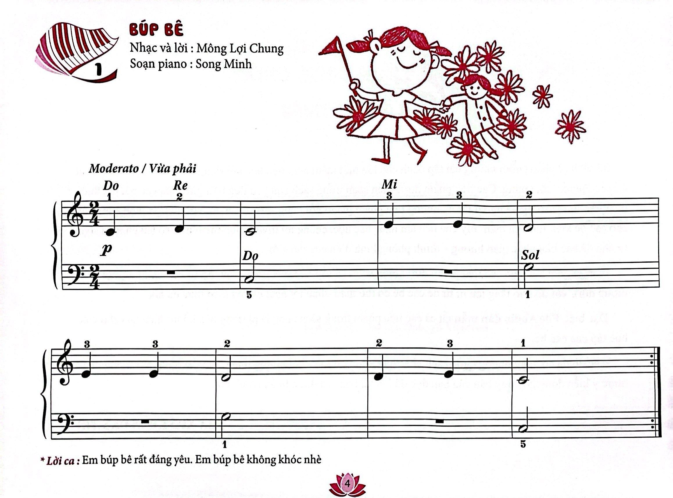 Tuyển Tập Tiểu Phẩm Piano Măng Non - Phần 1 (Tái Bản)