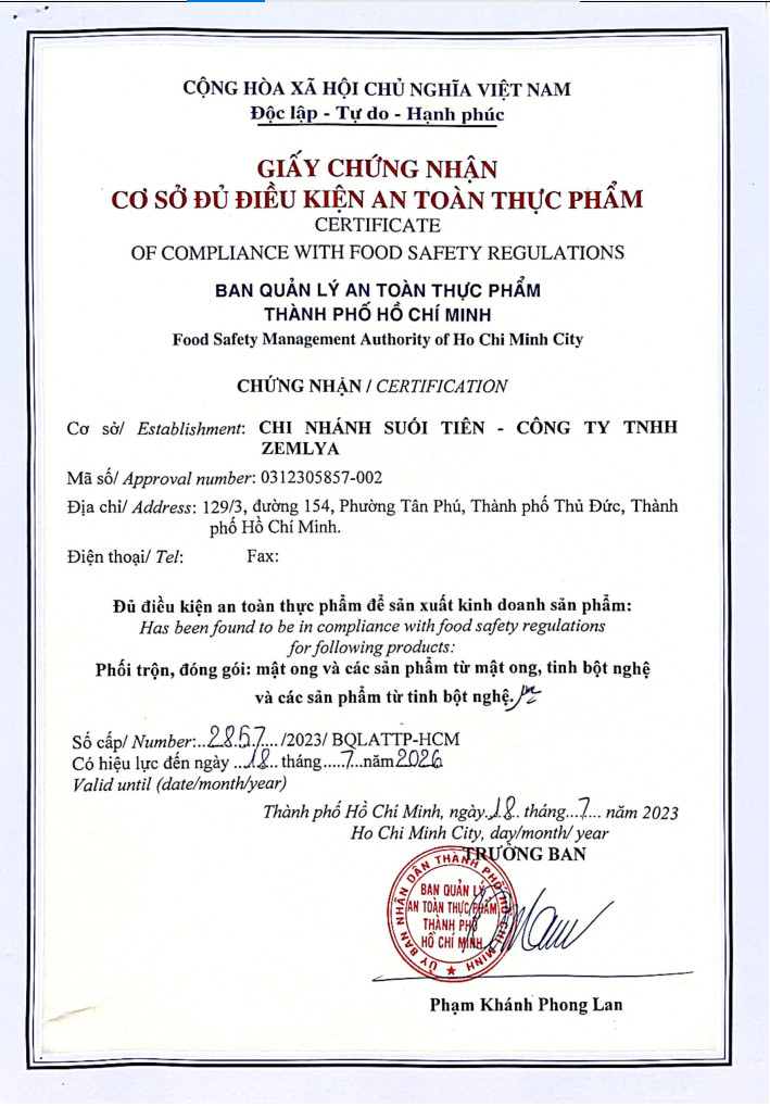 Mật ong tinh nghệ 360g Honimore - mật ong phối trộn tinh nghệ cải thiện tiêu hoá