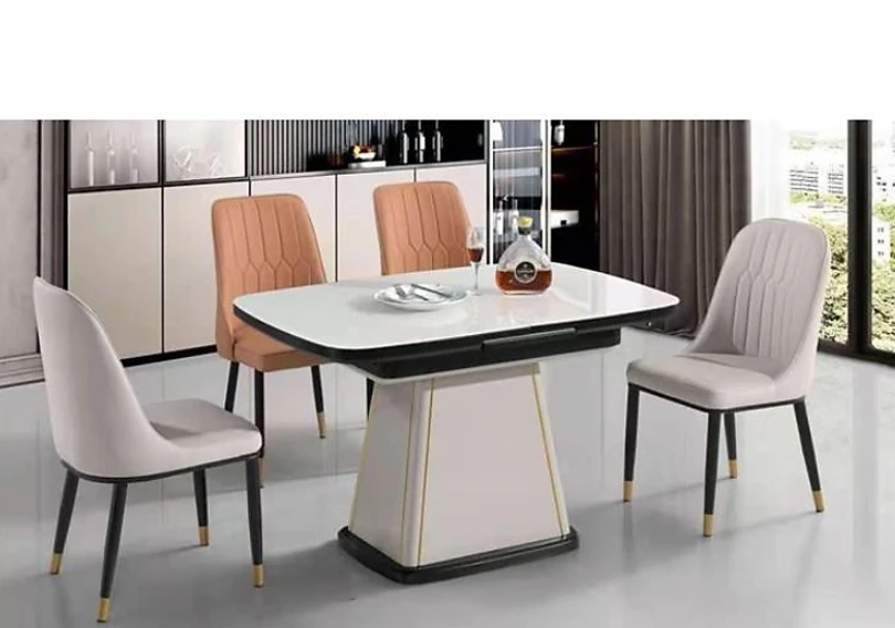 Bộ Bàn Ăn Mặt Kính Thông Minh Nhập Khẩu Tundo HHP-BBA60-15