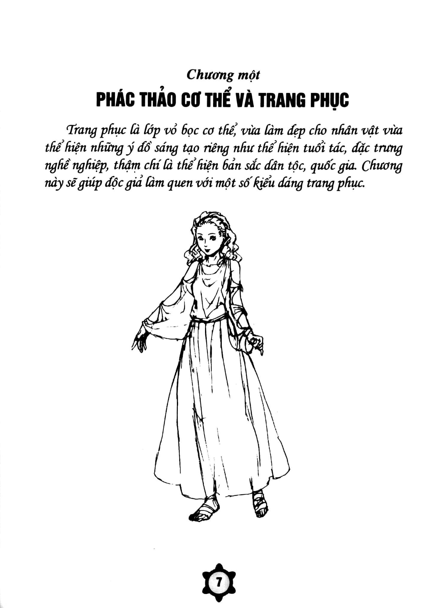 Vẽ Truyện Tranh Phong Cách Nhật Bản - Phác Thảo Nhân Vật Qua Trang Phục