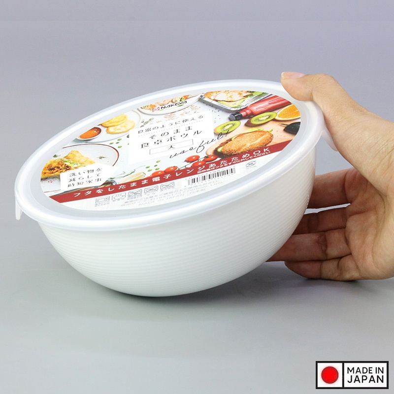 Hộp nhựa dùng trong lò vi sóng Nakaya 1.05L - Hàng nội địa Nhật Bản nhập khẩu chính hãng
