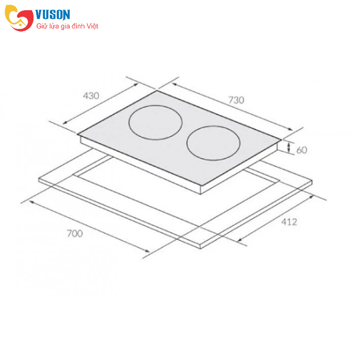 Bếp từ Eurosun EU-T708Pro hÀNG Chính Hãng