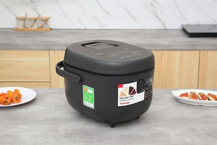 NỒI CƠM ĐIỆN TỬ 1.8L TOSHIBA RC-18DR4TVN - Hàng chính hãng