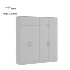[Happy Home Furniture] ELEGANT, Tủ quần áo 2mx2m2 , 200cm x 54cm x 220cm ( DxRxC), TCM_047
